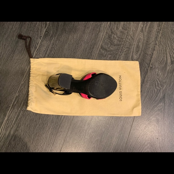 Louis Vuitton Colorblock Pattern SlingBack Sandal - Picture 3 of 5